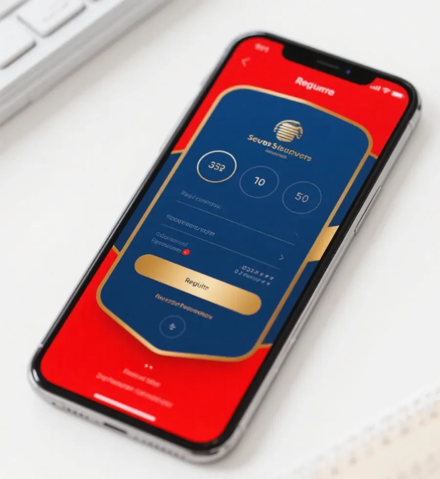 极速飞艇注册登录界面示意图